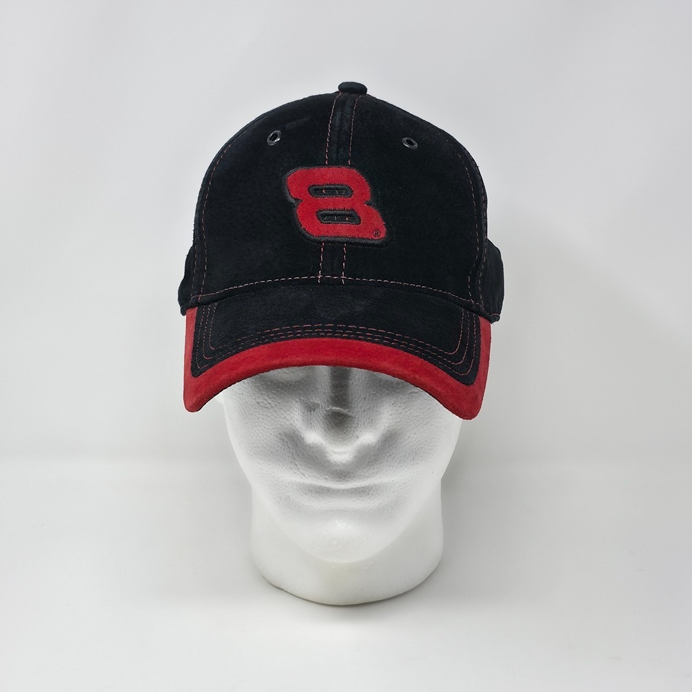 Chase Authentics Dale Earnhardt Jr. Budweiser #8‎ Wilsons Leather Hat Cap NASCAR